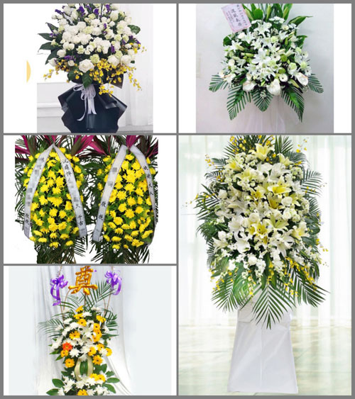 福建厦门翔安区白事花篮预定